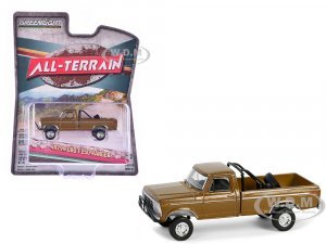 1979 Ford F250 Ranger Pickup Truck Gold Metallic All Terrain Series 16