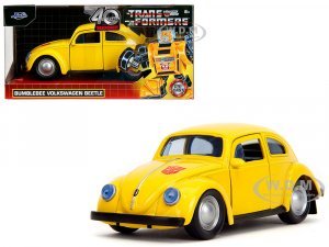 Volkswagen Beetle Bumblebee Yellow Transformers Hollywood Rides Series