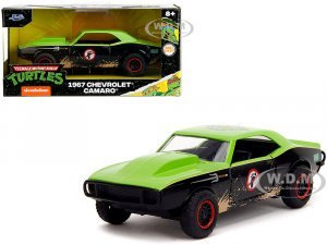 1967 Chevrolet Camaro Teenage Mutant Ninja Turtles Black and Green (Dirty) Hollywood Rides Series