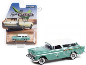 1955 Chevrolet Nomad Green with White Top Holley Speed Shop Estate Wagons Series 7