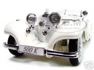 1936 Mercedes Benz 500 K Special Roadster White
