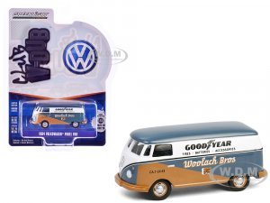 1964 Volkswagen Panel Van Goodyear Gray and White with Tan Graphics Club Vee-Dub Series 20