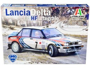 Lancia Delta HF Integrale Rallye Monte Carlo (1990)  Scale Model by Italeri