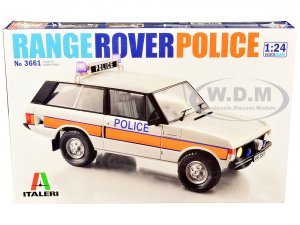 Land Rover Range Rover Police  Scale Model by Italeri