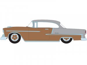 1955 Chevrolet Bel Air Custom Coupe (Lot #1275.1) Barrett Jackson Rose Gold and Silver Scottsdale Edition Series 12