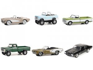 Barrett Jackson Scottsdale Edition Set of 6 Cars Series 13