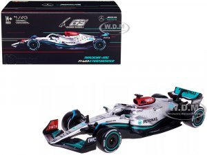 Mercedes-AMG F1 W13 E Performance #63 George Russell F1 Formula One World Championship (2022) with Display Case
