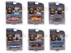 Smokey Bear Set of 6 Cars Series 4