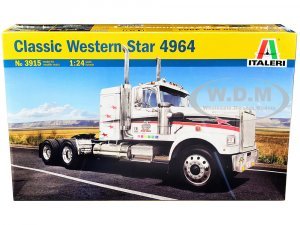Western Star Classic 4964 Truck Tractor  Scale Model by Italeri