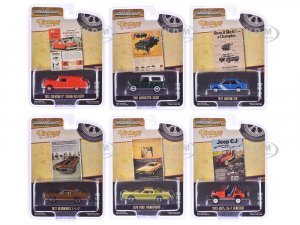 Vintage Ad Cars Series 11 Set of 6 pieces