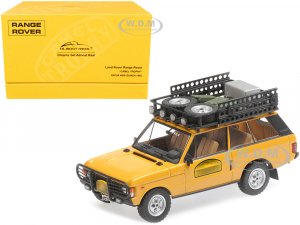 Land Rover Range Rover Orange with Roof Rack and Accessories Camel Trophy Papua New Guinea (1982)