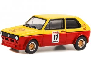 1978 Volkswagen Rabbit #11 Pro Rally  Yellow and Red Shell Oil Special Edition Series 1