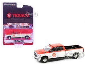 2023 Ram 2500 Pickup Truck Texaco Orange and White Texaco Special Edition Series 1