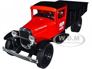 1931 Ford Model AA Pickup Truck Red and Black Go Refreshed - Drink Coca-Cola