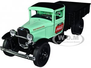 1931 Ford Model AA Pickup Truck Light Green and Black Pause. Refresh. Drink Coca-Cola