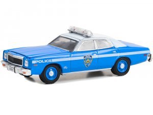 1977 Plymouth Fury - New York City Police Dept (NYPD) with NYPD Squad Number Decal Sheet Hobby Exclusive