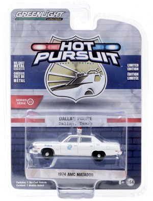 1974 AMC Matador Dallas Police (Texas) White Hot Pursuit Series 35