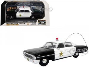 1964 Ford Galaxie 500 Police Car Mount Airy Mayberry Sheriff Black and White
