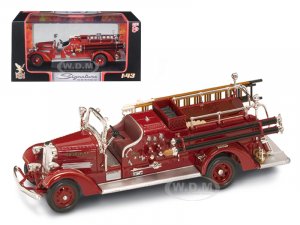 1938 Ahrens Fox VC Fire Engine Red