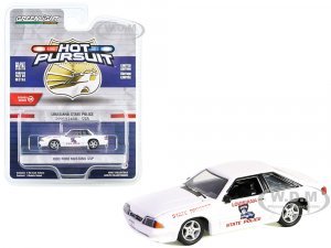 1993 Ford Mustang SSP White Louisiana State Police State Trooper Hot Pursuit Series 45