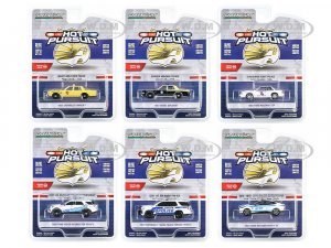 Hot Pursuit Set of 6 Police Cars Series 45
