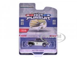 1947 Ford Fordor LAPD (Los Angeles Police Department) Black and White Hot Pursuit Series