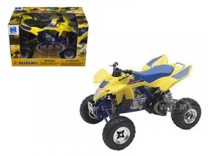 Suzuki Quad Racer R450 ATV Yellow and Blue