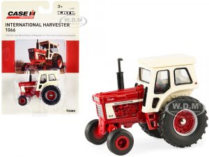 International Harvester 1066 Tractor Red and Cream Case IH Agriculture Series