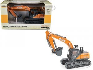 Case CX210D Excavator Orange and Gray Case Construction
