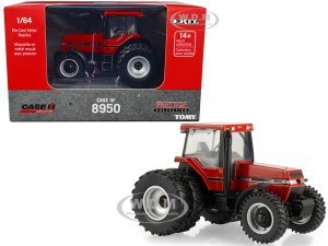 Case IH 8950 Tractor with Dual Wheels Red Case IH Agriculture Prestige Collection Series