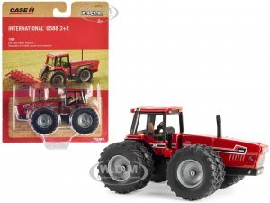 International Harvester 6588 2+2 Tractor Red Case IH Agriculture Series