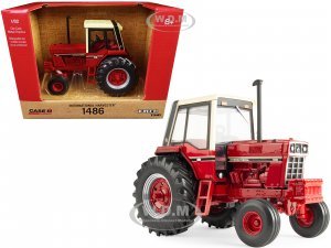 International Harvester 1486 Tractor Red with Cream Top Case IH Agriculture Series