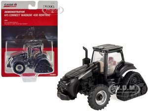 Case IH AFS Connect Magnum 400 RowTrac Demonstrator Half-Tracked Tractor Black Case IH Agriculture