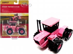 Steiger Panther II ST-310 Tractor with Dual Wheels Pink Case IH Agriculture Series