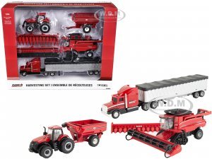 Case IH Harvesting Set of 4 pieces Case IH Agriculture Series
