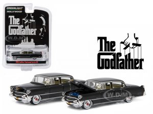 1955 Cadillac Fleetwood Series 60 Black The Godfather (1972) Movie Hollywood Series Release 14