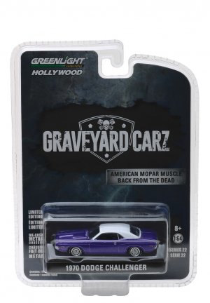 1970 Dodge Challenger Purple with White Top Graveyard Carz (2012) TV Series (Season 5 Chally vs. Chally) Hollywood Series 22