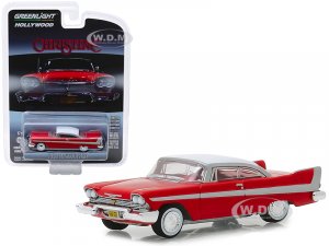 1958 Plymouth Fury Red with White Top Christine (1983) Movie Hollywood Series Release 23