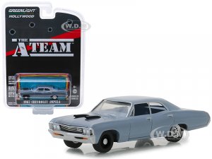1967 Chevrolet Impala Silver Blue The A-Team (1983-1987) TV Series Hollywood Series Release 23