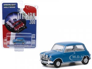 1967 Austin Mini Cooper S 1275 MkI Blue The Italian Job (1969) Movie Hollywood Series Release 28