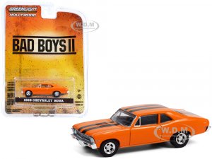 1968 Chevrolet Nova Orange with Black Stripes Bad Boys II (2003) Movie Hollywood Series Release 31