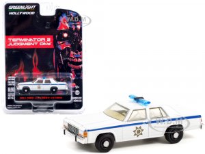 1983 Ford LTD Crown Victoria Police White Terminator 2: Judgment Day (1991) Movie Hollywood Series Release 32