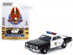 1977 Dodge Monaco Police Black and White County Sheriffs Department Fall Guy Stuntman Association Hollywood Special Edition