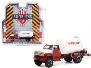 1985 Chevrolet C-65 Propane Truck Red and White LP Gas S.D. Trucks Series 16