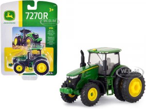 John Deere 7270R Tractor with Dual Rear Wheels