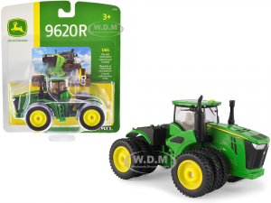 John Deere 9620R Tractor with Triple Front and Rear Wheels