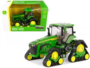 John Deere 8RX 410 Tracked Tractor Green Prestige Collection Series