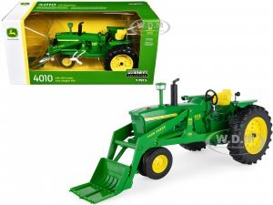 John Deere 4010 Tractor with 46A Loader Green Prestige Collection