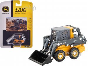 John Deere 320G Skid Steer Yellow and Gray