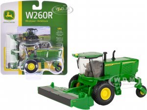 John Deere W260R Windrower Green